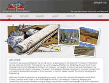 Tablet Screenshot of fourpointsse.com